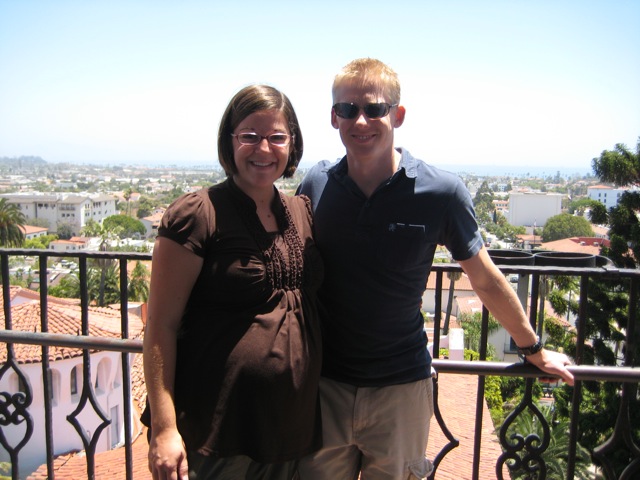 Rachel and Matt in Santa Barbara