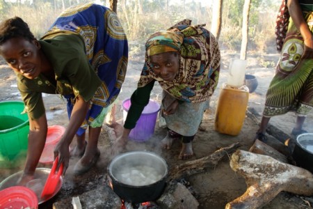 Village Ladies Working