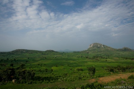 View into Mozambique